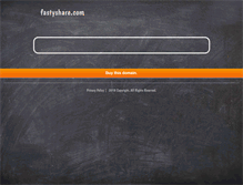 Tablet Screenshot of fastyshare.com